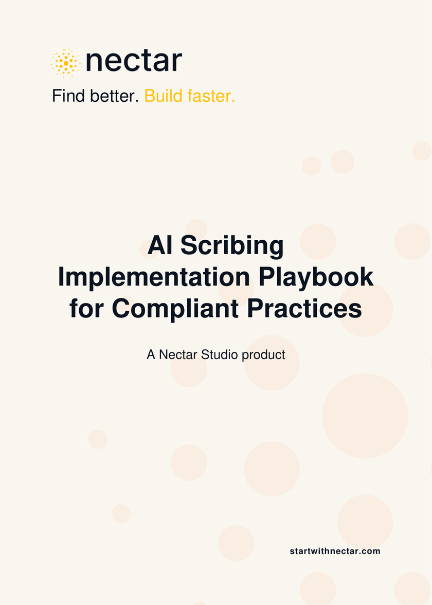 AI Scribing Implementation Playbook for Compliant Practices